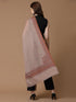 Women's Melange Kani Border Wool Shawl